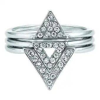 Netto Marken-Discount Buckley London Ring rhodiniert mit Kristallen Angebot