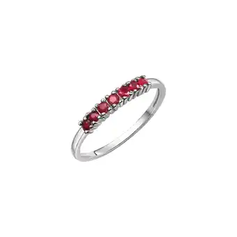 Netto Marken-Discount Fascination by Ellen K. Ring Gold 375 mit echten Rubinen Angebot