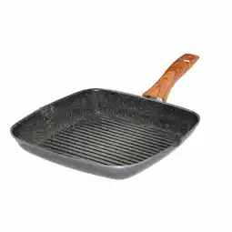Netto Marken-Discount STONELINE Back to Nature Grillpfanne 28 x 28 cm, mit 2 Ausgüssen Angebot