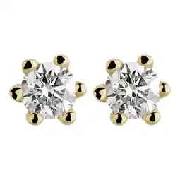 Netto Marken-Discount Orolino Ohrringe Gold 585 mit 2 natürlichen Brillanten zus. 0,20ct Angebot