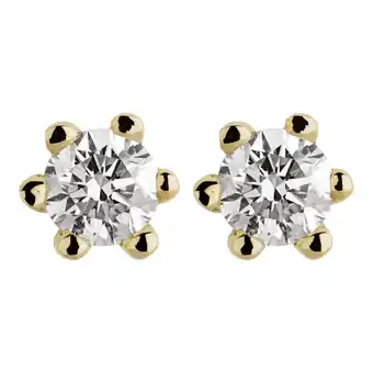 Netto Marken-Discount Orolino Ohrringe Gold 585 mit 2 natürlichen Brillanten zus. 0,20ct Angebot