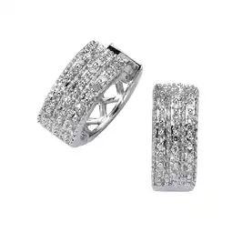 Netto Marken-Discount Diamonds by Ellen K. Ohrringe Gold 585 mit 48x Diamant zus. 0,15ct Angebot