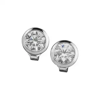 Netto Marken-Discount Celesta Silber Ohrstecker Silber 925 Zirkonia weiß Angebot