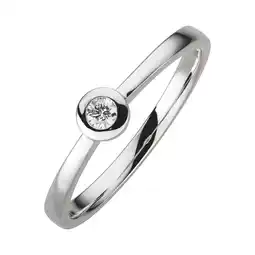 Netto Marken-Discount Orolino Ring 750 Gold 1x Brillant 0,07ct Angebot