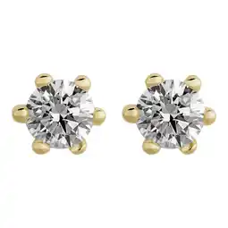 Netto Marken-Discount Orolino Ohrringe Gold 585 mit 2 natürlichen Brillanten zus. 0,30ct Angebot