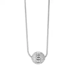 Netto Marken-Discount Buckley London Anhänger mit Kette Messing rhodiniert mit Kristall Angebot