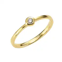 Netto Marken-Discount Orolino Ring Gold 750 mit Brillant 0,05ct Angebot