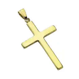 Netto Marken-Discount Fascination by Ellen K. Anhänger Gold 333 Kreuz 41mm Angebot