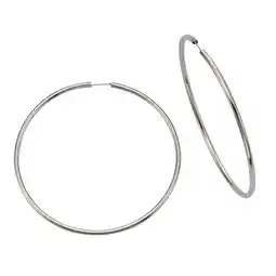 Netto Marken-Discount Celesta Silber Creolen 925 Silber rhodiniert 6,0cm Angebot