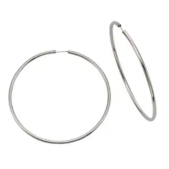 Netto Marken-Discount Celesta Silber Creolen 925 Silber rhodiniert 6,0cm Angebot