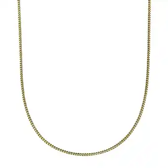 Netto Marken-Discount Fascination by Ellen K. Halskette Gold 585 Panzerkette 38/36cm Angebot