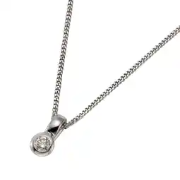 Netto Marken-Discount Diamonds by Ellen K. Halskette 585 Gold Brillant 0,20ct Angebot