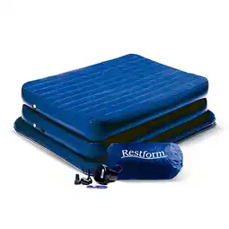 Netto Marken-Discount Restform Luftbett - Aufblasbare Matratze für 1 Person - elektrisch High Raised Airbed Single Angebot