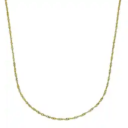 Netto Marken-Discount Fascination by Ellen K. Halskette Gold 333 Singapurkette 42cm Angebot