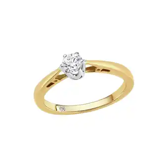 Netto Marken-Discount Diamonds by Ellen K. Ring Gold 585 zweifarbig mit Diamant 0,25ct Angebot