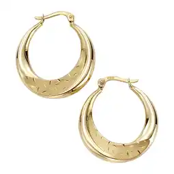 Netto Marken-Discount Fascination by Ellen K. Ohrringe Gold 333 glanz matt Angebot