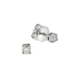 Netto Marken-Discount Diamonds by Ellen K. Ohrstecker 585 Weißgold Brillant 0,07ct Angebot