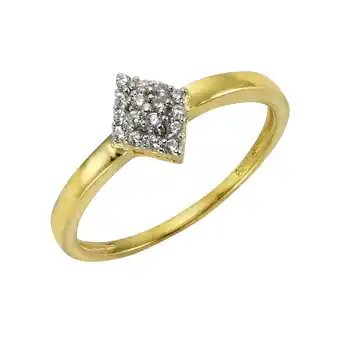 Netto Marken-Discount Fascination by Ellen K. Ring 375 Gelb Zirkonia Angebot