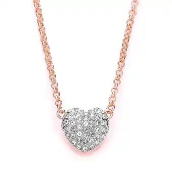 Netto Marken-Discount Buckley London Collier rosevergoldet mit Kristallen Angebot