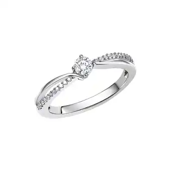 Netto Marken-Discount Diamonds by Ellen K. Ring Gold 585 mit 25 Brillanten zus. 0,25ct Angebot