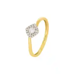 Netto Marken-Discount Diamonds by Ellen K. Ring 585 Gold zweifarbig 17 Brillanten zus. 0,13ct Angebot