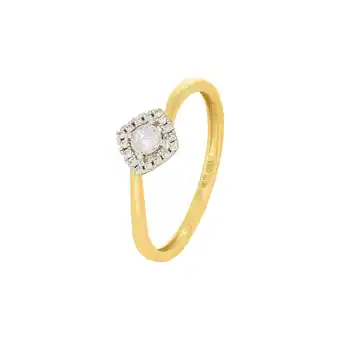 Netto Marken-Discount Diamonds by Ellen K. Ring 585 Gold zweifarbig 17 Brillanten zus. 0,13ct Angebot