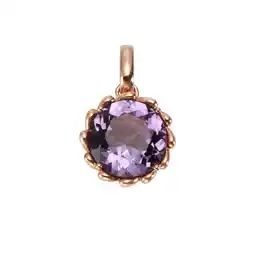 Netto Marken-Discount Orolino Anhänger 585 Rosé-Gold mit echtem Amethyst 11mm Angebot