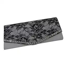 Netto Marken-Discount Steuer Modeschmuck Abendtasche Satin-Optik mit feiner Spitze und Strass Angebot