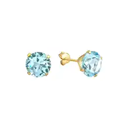 Netto Marken-Discount Fascination by Ellen K. Ohrstecker Gold 585 Blautopas (beh.) 7mm Angebot