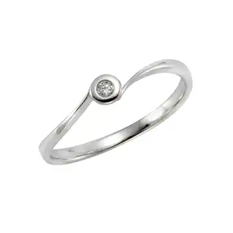 Netto Marken-Discount Orolino Ring Gold 585 mit Brillant 0,03ct Angebot