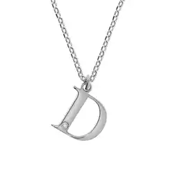 Netto Marken-Discount Diamonds by Ellen K. Halskette Silber 925 mit 1x Diamant 0,008ct. Buchstabe D Angebot