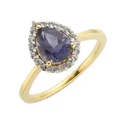 Netto Marken-Discount Fascination by Ellen K. Ring Gold 585 Iolith + Weißtopas Angebot