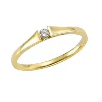 Netto Marken-Discount Orolino Ring Gold 585 mit Brillant 0,08ct Angebot
