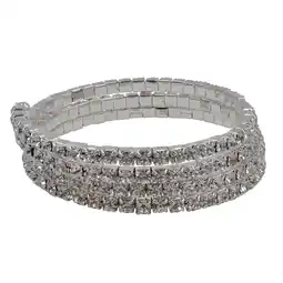 Netto Marken-Discount Steuer Modeschmuck Armreif Gedrehter Strassarmreif silberfarben Angebot