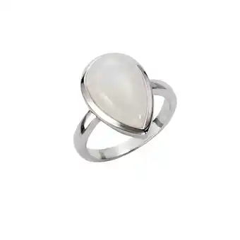 Netto Marken-Discount Jamelli Ring 925 Silber rhodiniert mit Rainbow Mondstein Angebot