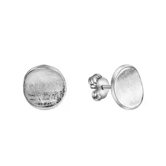 Netto Marken-Discount Celesta Silber Ohrringe Silber 925 rhodiniert mit eismatter Oberfläche Angebot