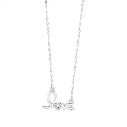 Netto Marken-Discount Diamonds by Ellen K. Halskette Silber 925 rhodiniert Diamant 0,026ct Angebot