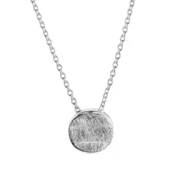 Netto Marken-Discount Celesta Silber Halskette Silber 925 rhodiniert 42+3cm lang mit eismatter Oberfläche Angebot
