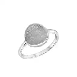 Netto Marken-Discount Celesta Silber Ring Silber 925 rhodiniert mit eismatter Oberfläche Angebot