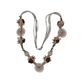 Netto Marken-Discount Steuer Modeschmuck Kette Textilkette, lang, mehrfarbige Zierde Angebot