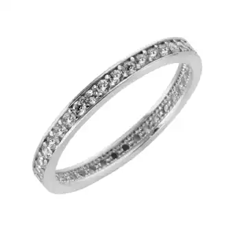 Netto Marken-Discount Fascination by Ellen K. Ring Gold 375 Zirkonia weiß Angebot
