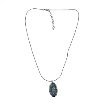 Netto Marken-Discount Steuer Modeschmuck Kette Halskette, silberfarben, mit Anhänger Libelle Angebot