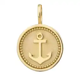 Netto Marken-Discount Orolino Anhänger Gold 375 mit Anker-Motiv Angebot