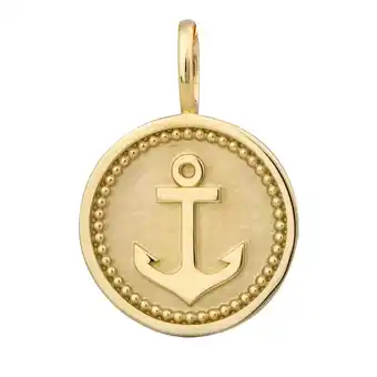 Netto Marken-Discount Orolino Anhänger Gold 375 mit Anker-Motiv Angebot