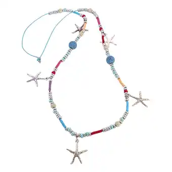 Netto Marken-Discount Steuer Modeschmuck Collierkette Maritime Modekette in sommerlichen Farben Angebot