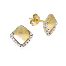 Netto Marken-Discount Fascination by Ellen K. Ohrstecker 585 Gelbgold Zirkonia Angebot