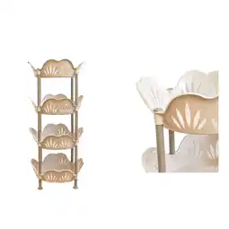 Netto Marken-Discount Küchen Organizer 39x39x82cm in Gold Angebot