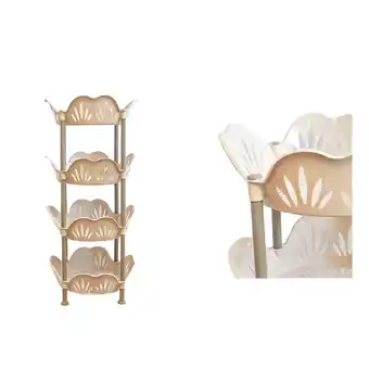 Netto Marken-Discount Küchen Organizer 39x39x82cm in Gold Angebot