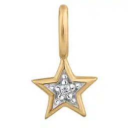Netto Marken-Discount Orolino Anhänger Gold 585 Stern-Motiv mit Brillant 0,005ct Angebot