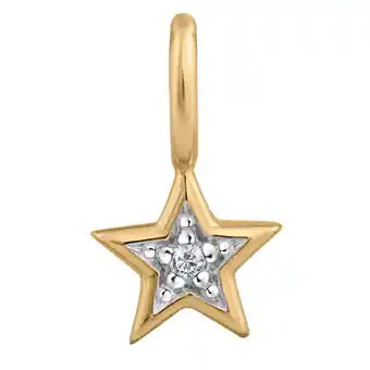 Netto Marken-Discount Orolino Anhänger Gold 585 Stern-Motiv mit Brillant 0,005ct Angebot
